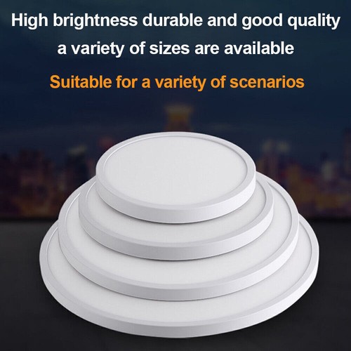 12W-50W Kaltes Weiß LED Deckenleuchte Deckenlampe Badezimmer Küche Flur lampe DE - Bild 4 von 40