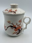 TEAVANA Okura Ume Blossom Infuser MUG CUP 10oz Porcelain 2014 Chinese Plum