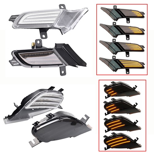 LED Dynamic Side Marker Light For Porsche Cayenne 2003-2006 2007 2008 2009 2010 - Afbeelding 1 van 35