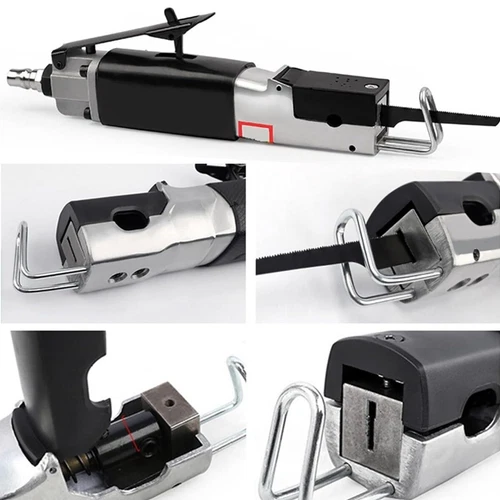 Pneumatic Reciprocating Hack Saw Air Cut Off Metal Blade Body Tool 9000bpm/min - Picture 4 of 12