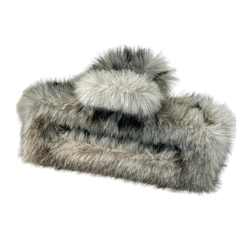 15cm Fluffy Grab Clip Barrette Back Of The Head Shark Clip Hair Accessories - Picture 7 of 19