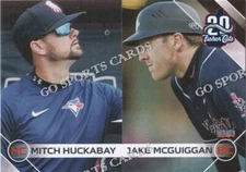 2024 New Hampshire Fisher Cats Mitch Huckabay Jake McGuiggan Blue Jays Minor CO