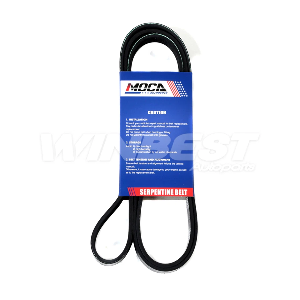 Serpentine Belt Tensioner Pulley Kit For Dodge Dakota Durango RAM 1500 2500 New - Image 4 of 4