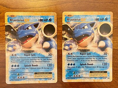POKEMON CARD - BLASTOISE EX - PSA 10 - 21/108 - MINT