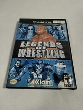 Legends of Wrestling Nintendo Gamecube UNTESTED Game & Box Only Video Game