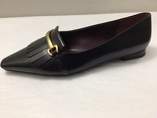 New Franco Sarto L-Rina Buckle Black Women Size 9 M Slip On Loafers 12494L3002