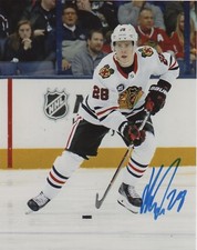 Chicago Blackhawks Henri Jokiharju Signed Autographed 8x10 NHL Photo COA #3
