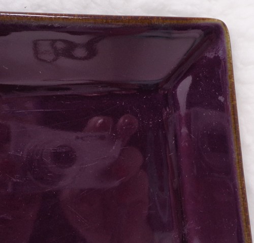 CERAMICA FIENILE Piastra rettangolare viola lucido - Foto 2 di 4