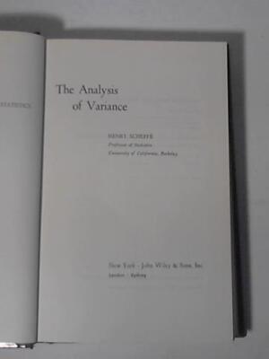 The Analysis of Variance