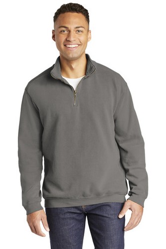Comfort Colors 1580 Adult Quarter-Zip Long Sleeve Sweatshirt - Picture 40 of 78