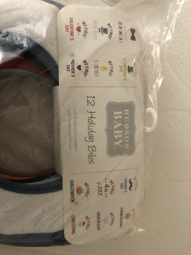 HALO Sleepsack Swaddle 100% Cotton Jungle TOG 1.5 0-3mnts & Hudson Baby 12 Bibs - Picture 3 of 7