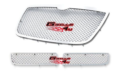 Fits Chrysler 300 Stainless Steel Mesh Grill Combo 05-10 - Bild 2 von 2