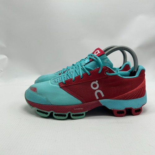 On Cloud CloudTec Cloudster Women's Size 7 W US Teal Red Low Top Athletic Shoes - Bild 5 von 10