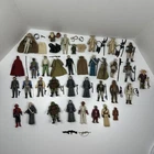 Vintage Lot Of 32 KENNER STAR WARS Figures 80s Boba Fett Yoda Skywalker Wicket