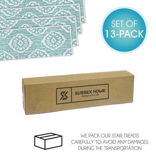 Stair Treads - Anti-Slip Carpet Strips for Indoor Stairs, Pack of 7/10/15 - Picture 70 of 118