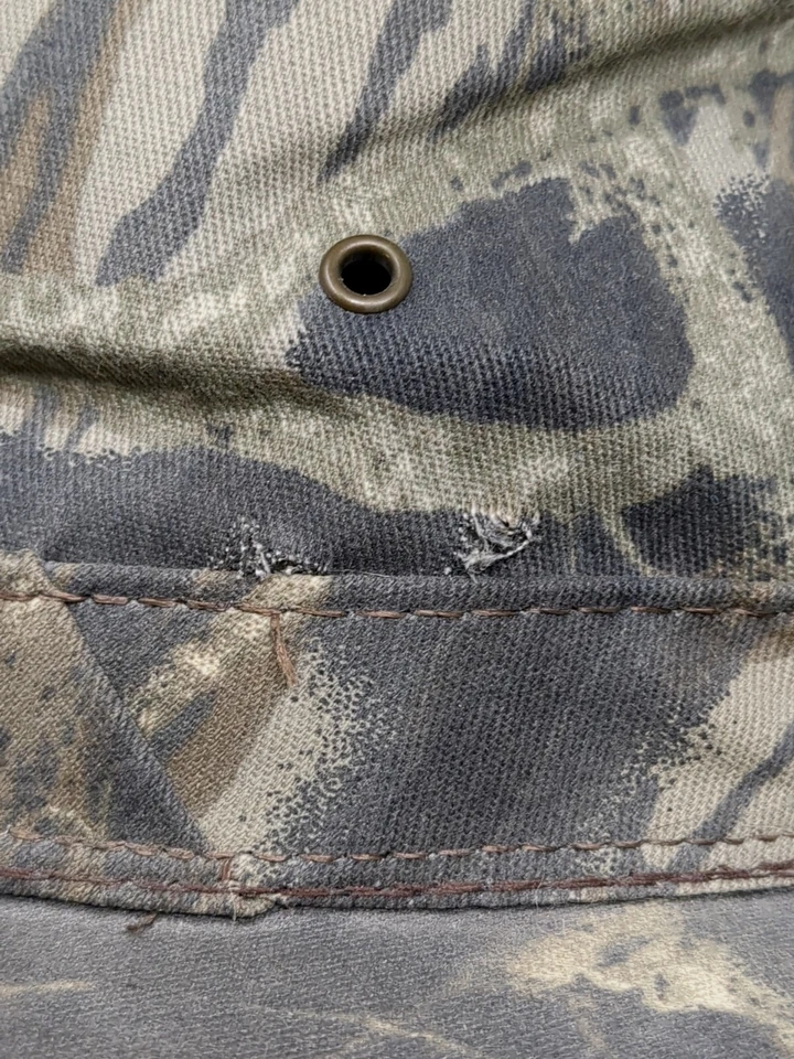 Mossy Oak Break Up Camuflaje Fedora Sombrero Camuflaje Hecho en EE. UU. Caza De Colección Talla M Foto 2 de 4