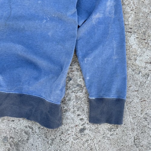 Vintage Barbour Sweatshirt Big Logo Distressed Sweater Y2K Style USA 90s - Picture 3 of 8