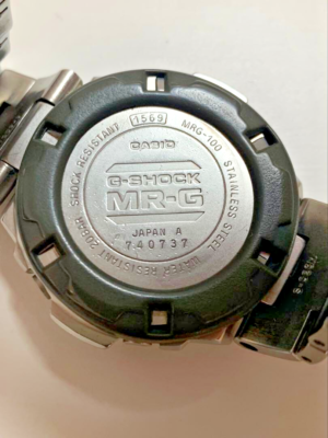 Casio G-shock Mrg-100t Quartz Digital Black 200m Titanium