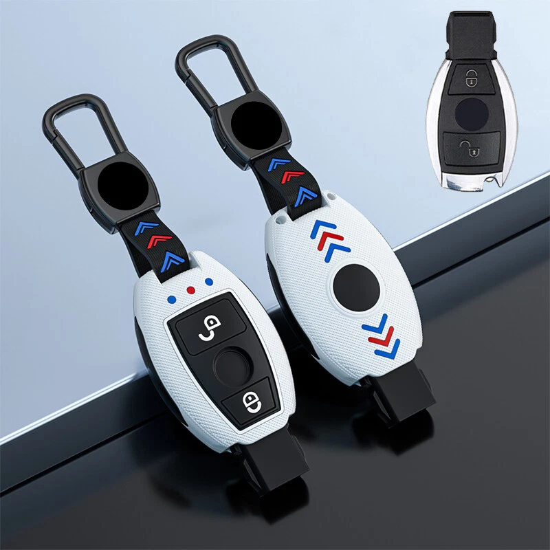 Funda ABS para llavero remoto de coche para Mercedes Benz C260L A200 GLC C180 GLA AMG Foto 4 de 4