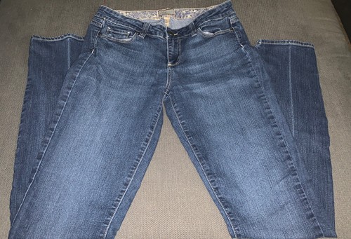 Paige Peg Skinny Jeans Blue Denim Slim Stretch Womens Size 29