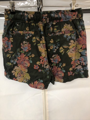 NICOLE MILLER New York Shorts Womens Small Multi Floral Elastic Waist Drawstring - Picture 6 of 11