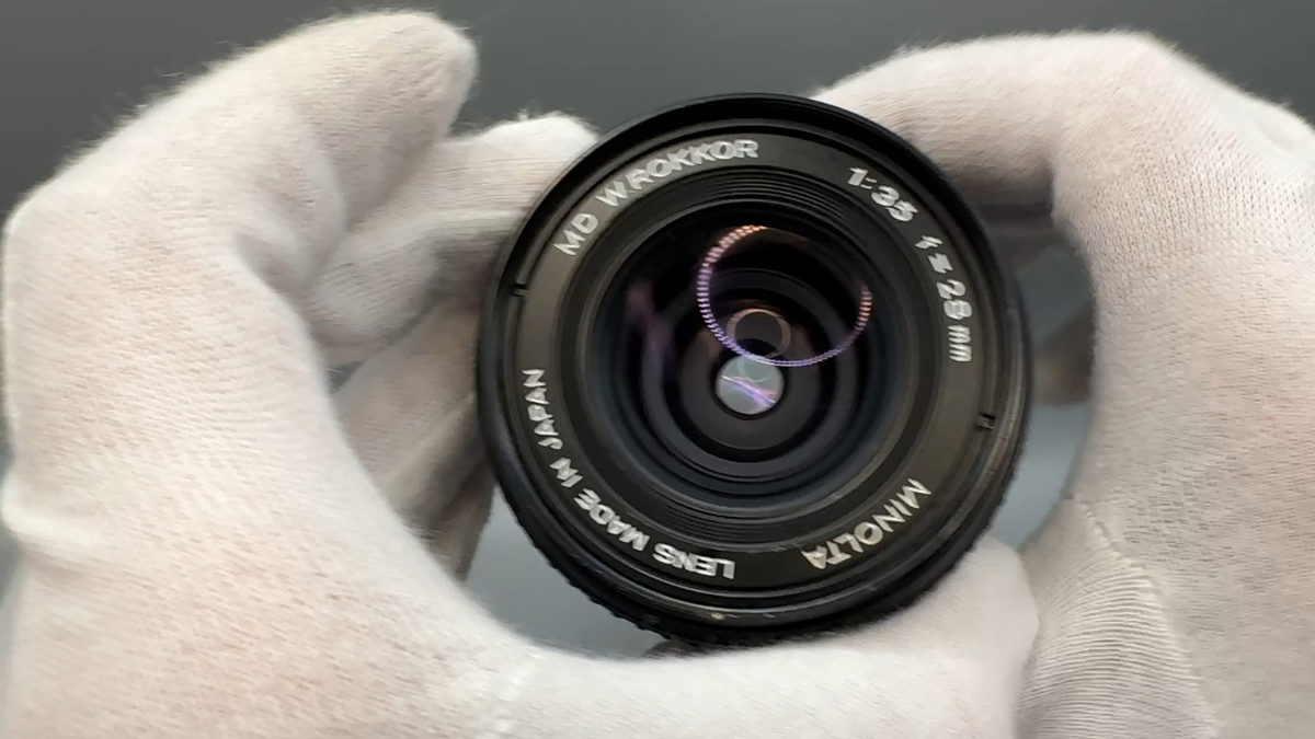 ミノルタ　MD W ロッコール 28mm F3.5（新品） Excellent+3] Minolta MD W.Rokkor 28mm F3.5 Wide Angle MF