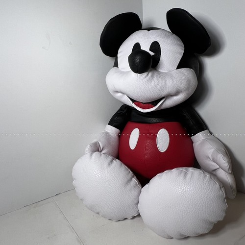 Topolino il vero peluche originale in pleather 26"" limitato Disney nuovo con etichette - Foto 6 di 6