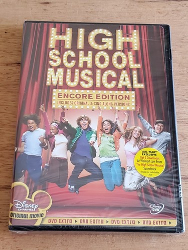 New Factory Sealed DVD HIGH SCHOOL MUSICAL Encore Edition Original + Sing Along - Afbeelding 17 van 17