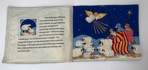 Follow The Star- A Children’s Story Of The First Christmas Fabric Book Used - Picture 5 of 8