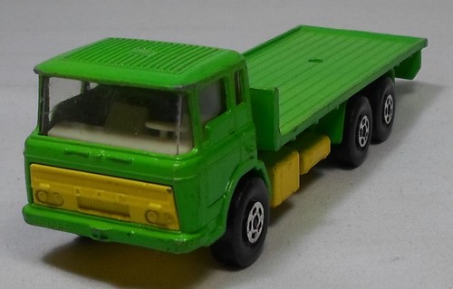 LESNEY VTG 1971 MATCHBOX SUPER KINGS DAF TRUCK K-13/20 DIE-CAST TOY CAR ENGLAND - Picture 1 of 11