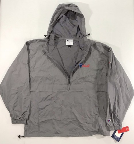 Champion Coors Light Men’s XL Gray Pullover Windbreaker 2018 NWT - Picture 4 of 7