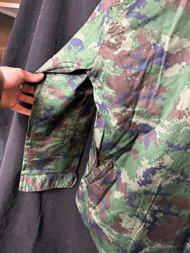 Genuine Royal Thai Marine Corps Navy Camouflaged Jacket - 44" Chest - Picture 13 of 17