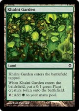 KHALNI GARDEN Worldwake MTG Magic the Gathering Cards DJMagic