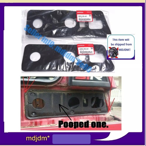 "YES,SAMEDAY SHIPPING" Gasket Set,RR & RL Side Tail Light 88-91 CRX HONDA - Bild 2 von 3