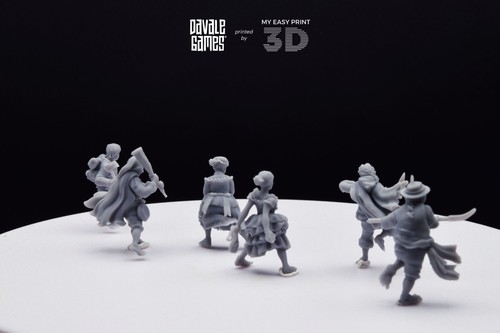Halfmen Davale Games 3D gedruckt mit hochwertigem Resin - Bild 4 von 16