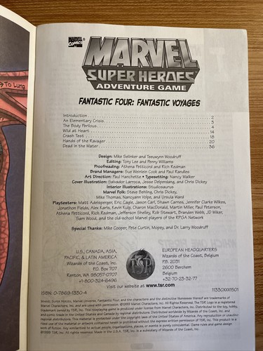 Marvels Adventure Game: Fantastic Voyages 1999 - Picture 3 of 4