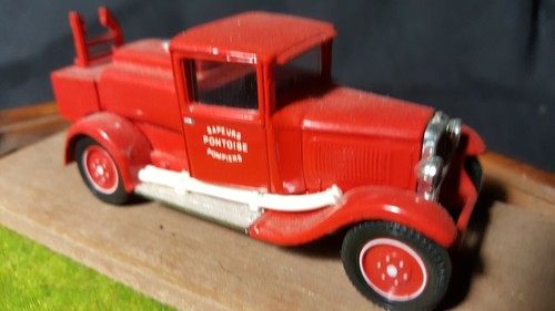 1/43 Early Citroen CUSTOM Sapeur de Pompier French Fire Truck Solido Micarola - Picture 4 of 5