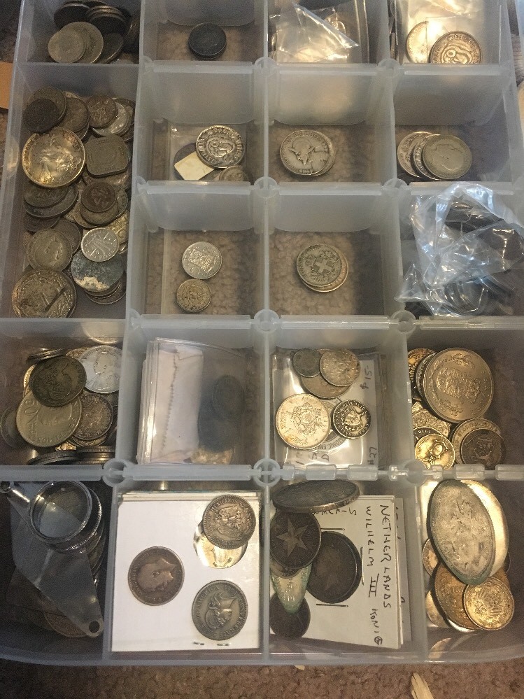 90+ Random Coins Currency Help Me Keep My Desk Drawer Clean Junk Silver Lot