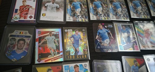 Huge Soccer ⚽️ Trading Card Lot Kevin De Bruyne # Refractor Holo - Picture 7 of 9