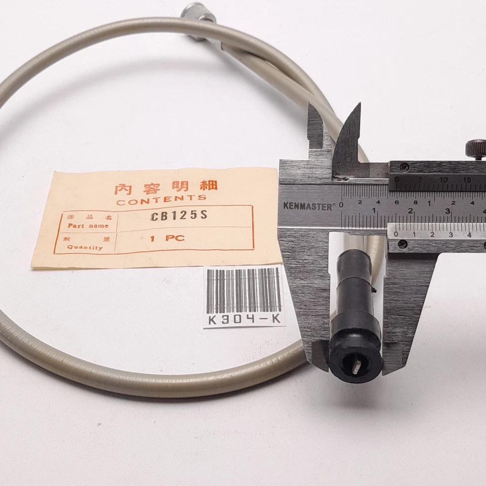 Cable tacómetro Honda CB125S Mayfit CG110 CG125 JX110 JX125 XL125 NUEVO DE STOCK Foto 3 de 4