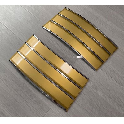 Door Side Fender Vent Molding Cover Trim For Range Rover Vogue L405 2013-22 Gold