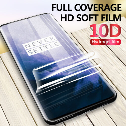 Für Oneplus 8 7 Pro 10D Matt Vollabdeckung Hydrogel Film Soft Screen Protector - Bild 13 von 22