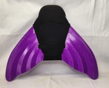 Sun Tails Black/purple Nunui Monofin For Teen/Adult Size Plastic Hawaiian