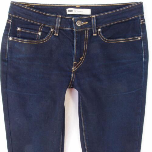 Levi's 535 LEGGING Stretch Skinny blaue Damenjeans W30 L32 UK-Größe 10