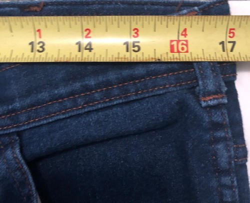 Vintage 70's Sport Abouts Denim Jeans Men's 36x34 Western USA Made Talon 42 zip - Picture 8 of 10