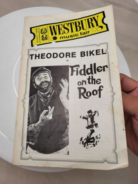 Westbury music fair theodore bikel in fiddler on the roof PU9624