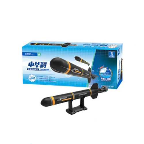 Eléctrico RC Submarino Barcos Torpedo Ensamblaje Kits de modelos DIY Juguetes extracurriculares - Imagen 7 de 15