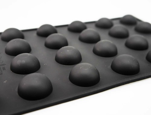 24 cell Semi Hemi Sphere Dome Half Round Chocolate SILICONE BAKING CAKE MOULD - Picture 5 of 5