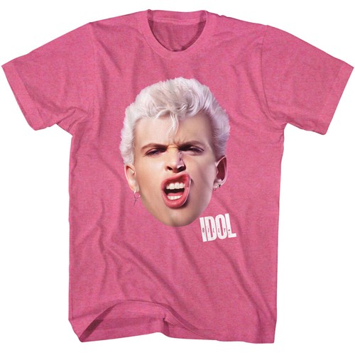 Camiseta para hombre Billy Idol Big Ol Head mercancía de música punk rock - Imagen 5 de 5