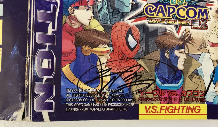Marvel VS. Capcom Clash of Super Heroes EX Edition PS1 Japan